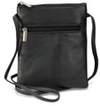 Leather Shoulder Pouch 6 x 7