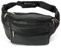 Jumbo Leather Fanny Pack 8 x 18 1/2