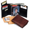 Leather Tri-Fold Wallet