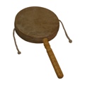 Dobani Monkey Drum With Handle 8 Inch