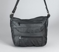 Black Leather Purse Black 11 X 10