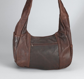 Brown Leather Purse 14 X 10