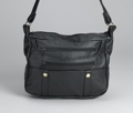 Black Leather Purse 12 X 11