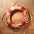 12 Inch Wooden Nautical Life Ring