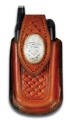 Cell Phone Case - Tooled - Rust