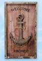 27.5 Inch x 16 Inch Anchor Plaque Nautical Decor