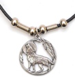 Howling Wolf Necklace