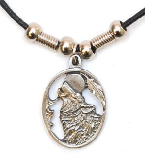 Howling Wolf Necklace