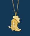 Necklace - Boot & Hat