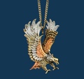 Necklace/Tricolor Eagle