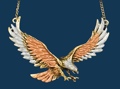 Necklace/Eagle/Tri-color