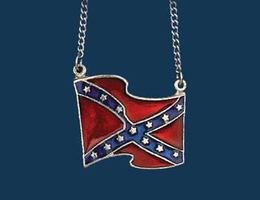 Necklace/Rebel Flag