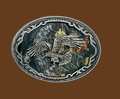 Mossy Oak Belt Buckle Eagle z