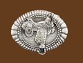 Saddle Belt Buckle 3-1/4 x 2-1/2