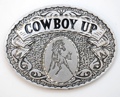 Cowboy Up Buckle