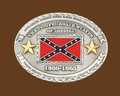 Confederate States 1860-1865 Belt Buckle 4 x 3 (NOT ME-25)