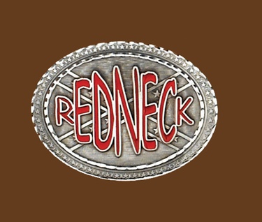 Redneck Belt Buckle 4 x 3