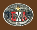 The Great State of Texas Belt Buckle 4 x 3