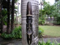 PRIMITIVE TIKI MASK PIPE SMOKER 40 TROPICAL decor