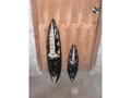 TIKI TRIBAL MASK SUPREME CHIEF 36 INCH PRIMITIVE ACCENTS