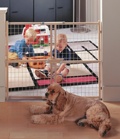 North States Easy Adjust 32 inches  Wire Mesh Gate NS4610