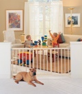 North States Wide-Stairway Swing Gate Fits Openings 46 inches - 63 inches  NS4638