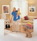 North States Extra-Wide Swing Gate Fits Openings 57 inches  - 103 inches  NS4649