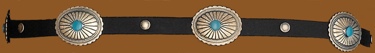 Hatband/Concho/Turquoise