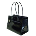 Purse Pet Carrier - Shiny Black