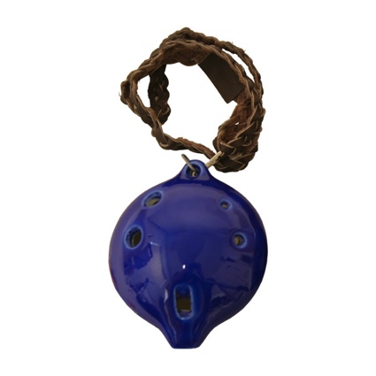 Dobani Ocarina Necklace Bass D 5 Inch X 4.75 Inch