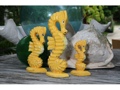 Hypo Camp Set Of 3 Yellow Coastal Beach Decor