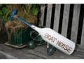BOAT HOUSE PADDLE 22 BLUE NAUTICAL WALL decor