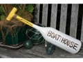 BOAT HOUSE PADDLE 22 YELLOW NAUTICAL WALL decor