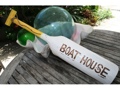 BOAT HOUSE PADDLE 32 YELLOW NAUTICAL WALL decor