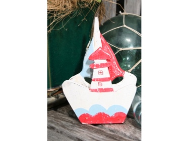NAUTICAL NAPKINS HOLDER RED 8 NAUTICAL decor