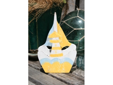 Nautical Napkins Holder Yellow 8 Nautical Decor