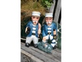 SET OF 2 CAPTAINS ALL OUT RUSTIC NAUTICAL 12 NAUTICAL decor