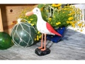 Seagull Bird Rustic Red Coastal 14 Garden Home Decor