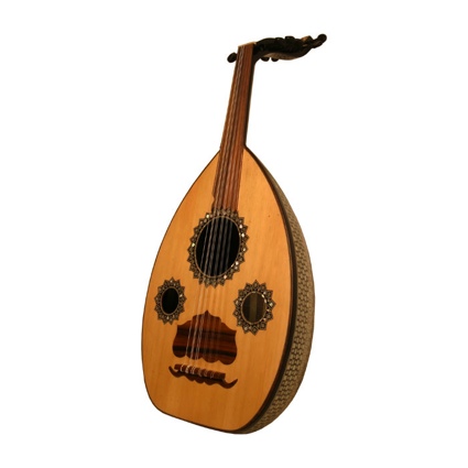 Mid-East Oud Egyptian Mosaic With Gig Bag