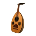Mid-East Oud Egyptian Mosaic With Gig Bag