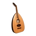 Mid-East Oud Round Flatback Natural Soft Case