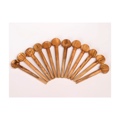 Mid-East Oud Pegs Olive Wood Set Of 12