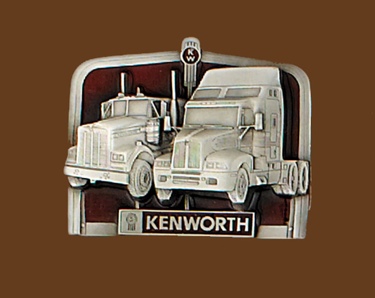 Kenworth W900 &T600A Belt Buckle 3 x 2-1/2