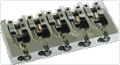 Bridge Hipshot Type A 5 String .750 Brass Chrome