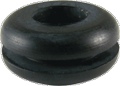 Grommet Rubber Diameter 9 32 Inch for Chassis Diameter 3 8 Inch pkg of 5 