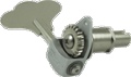 Key Hipshot Ultra Lite Tuner Clover Key 3 8 Inch Chrome Bass Side 