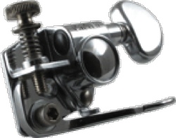 Key Hipshot GT1 Guitar Xtender Key Chrome Grover Style