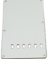 Backplate Strat 3-ply White 