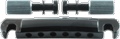 Tailpiece Gibson Stop Bar Black 