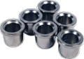 Ferrules Original Fender for AM Series Tele Chrome pkg of 6 
